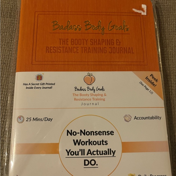 Habit Nest Booty Building Journal - Picture 2 of 6